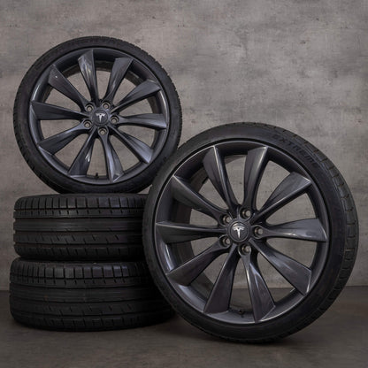 2012-2020 | Model S 21" Turbine Wheel and Tire Package